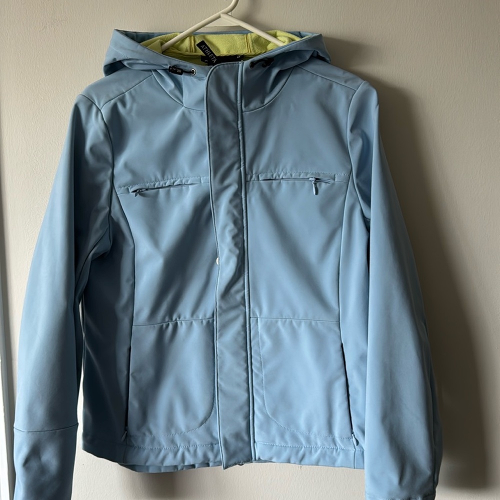 Athleta women’s rain coat size M.